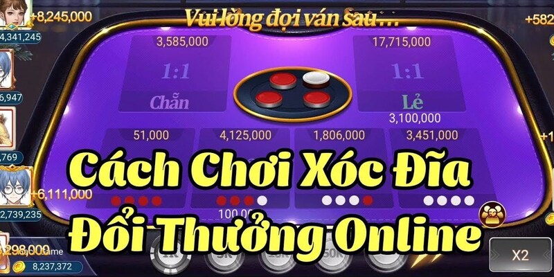 Áp dụng meo đánh xóc đĩa linh hoạt theo từng ván chơi